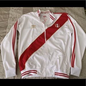 Peru Flag Soccer Jacket